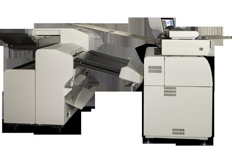 integrated front delivery print tray and optional KIP 1200