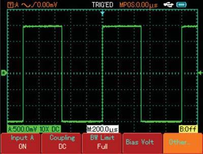 You have to set the probe attenuation factor of the Oscilloscope.