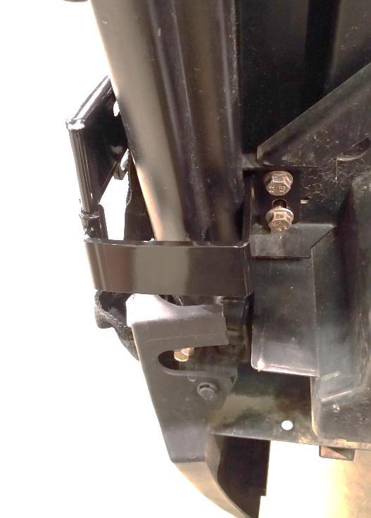 1. Installation of Mounting Plates Driver s side shown. Repeat for Passenger side. 1.