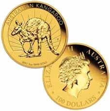 The one-ounce gold Kangaroos offer very substantial savings versus comparable alternatives. These legal-tender coins are minted in ultra-pure.