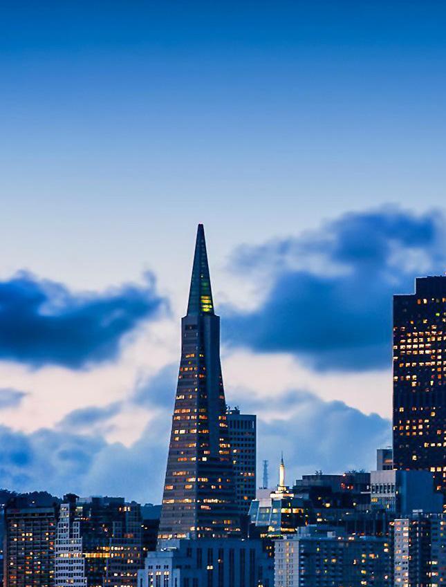 Q2 SPRING 2019 NEW PROPERTY MANAGEMENT Jones Lang LaSalle (JLL) is excited about being the new property management company for the Transamerica Pyramid and partnering with the new brokerage
