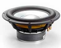 1FHW Ferrite Sub-Woofer Use in smaller volume, vented port applications where large amounts of very low frequency response is desired.