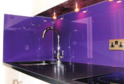 glossy polished surface or leather finish giving your kitchen a unique