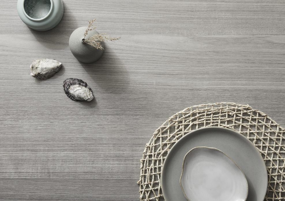 Grey Tones From pale ash hues to smoky undertones, grey tone woodgrains draw inspiration from weathered natural timber and are a versatile choice for