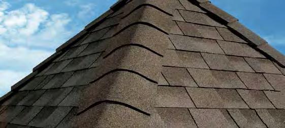 But some contractors cut costs by using the tabs from a 20-year or 25-year 3-tab shingle as your ridge cap.