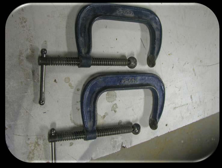 Tools Required 2 clamps