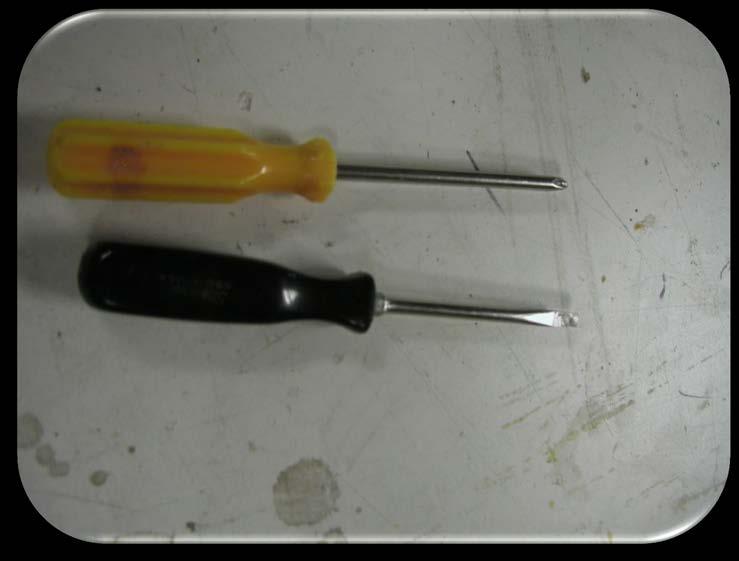Tools Required Screwdrivers