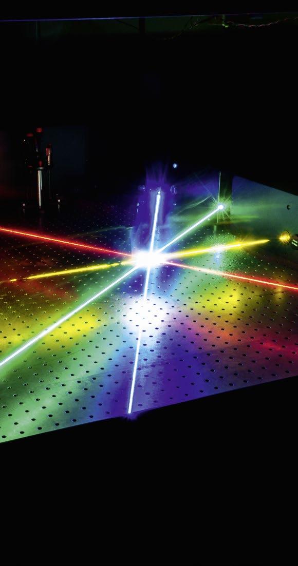 FLEXIBILITY WITH PRECISION is the tunable laser light source for continuous-wave (cw) emission in the visible and near-infrared wavelength range.