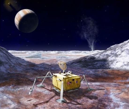 Removal Europa Lander (NASA)