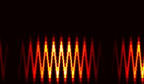 Stimuli Envelope AM rate: 3.1 Hz Spectrogram Fine structure FM rate: 37.