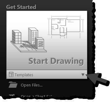 Crash Course Introduction (the Basics) The Line Command: You will now study the Line command. 1. Open AutoCAD; maximize the application so it fills the screen. 2. You are on the Start tab. 3.