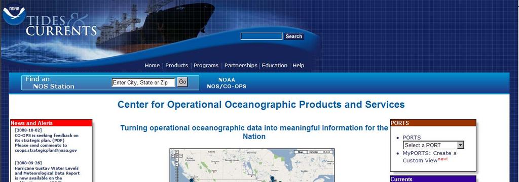 The National Ocean Service (NOS) Center for