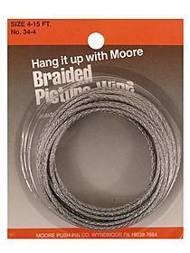 picture wire (grocery, hardware, or discount store