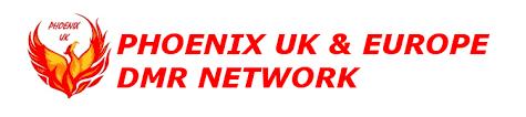 PHOENIX UK (WITH LINKS TO DMR PLUS AND DMR-MARC) Phoenix UK (run by OpenDMR) operates the UK/EU link to DMR-MARC and also has links with the Northern DMR Cluster.