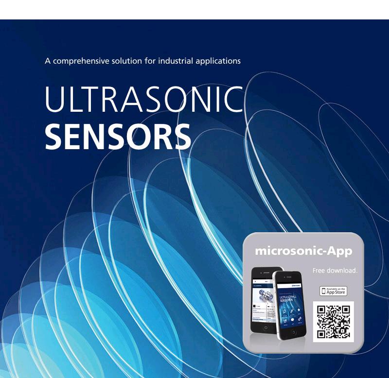 Extract from our online catalogue: ucs ultrasonic sensors Current to: