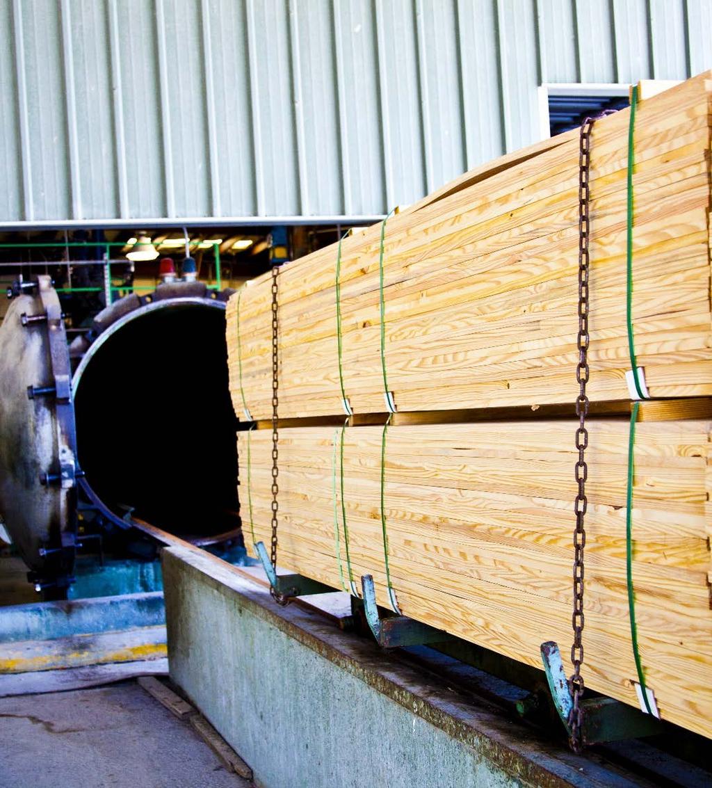 Wolmanized Outdoor Wood Production Common species of lumber, timbers and