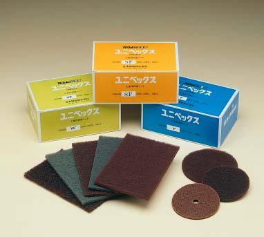 NON-WOVEN FABRICS Univex Sheets Univex Discs UC Discs (NUCD) Univex is a sponge grinding material in which non-woven nylon fabric is attached to the grinding material with a special bond.