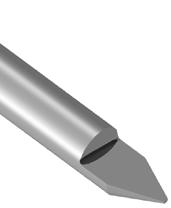 following: Non alloyed steel (120-200 m/min*) Low alloyed steel <24Hc (120-200 m/min*) High alloyed steel <30Hc (0-10 m/min*) Cast iron