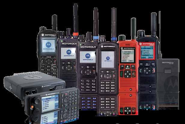 PURPOSE-BUILT DEVICES AND RADIO NETWORKS Organisations have different communications requirements based on the environments in which they work.