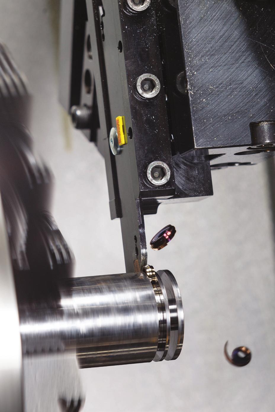 Solving machining challenges with CoroCut QD Solving the long overhang machining challenge One of the main factors in all parting and grooving operations is minimizing tool overhang wherever bars,