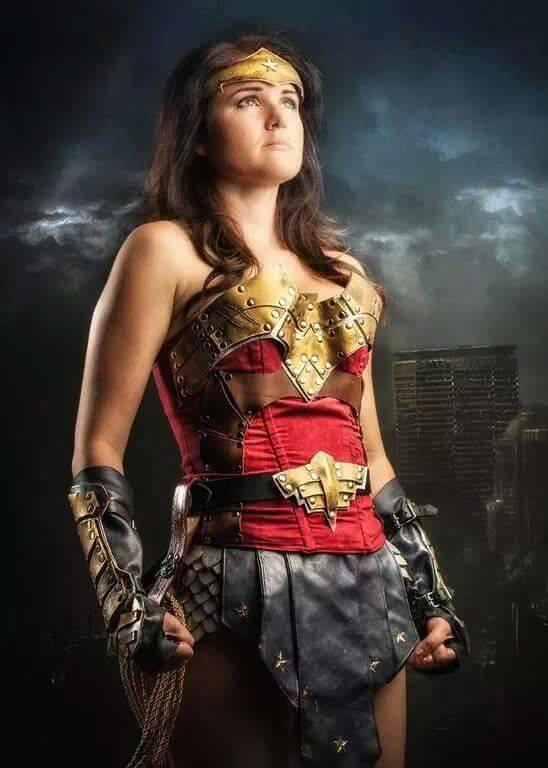 Clair Davis, the well known Wonder Woman cos-player that