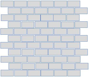 130x130x16mm 70 tiles per m² Akaroa Square 115X115X16mm 64 tiles per m²
