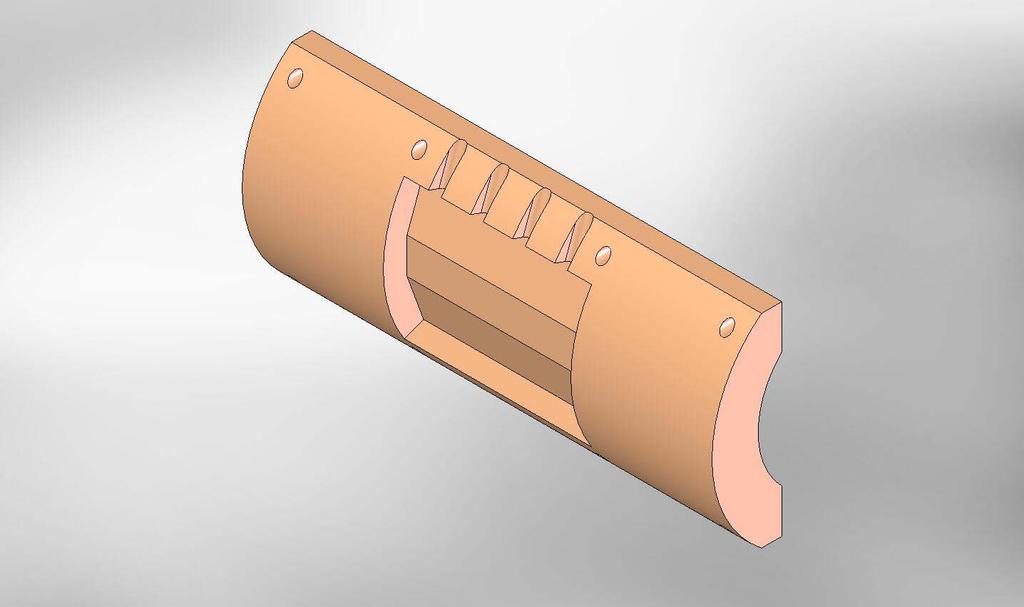 The cymbal unit will be mounted on a foam as shown in Fig. 4.