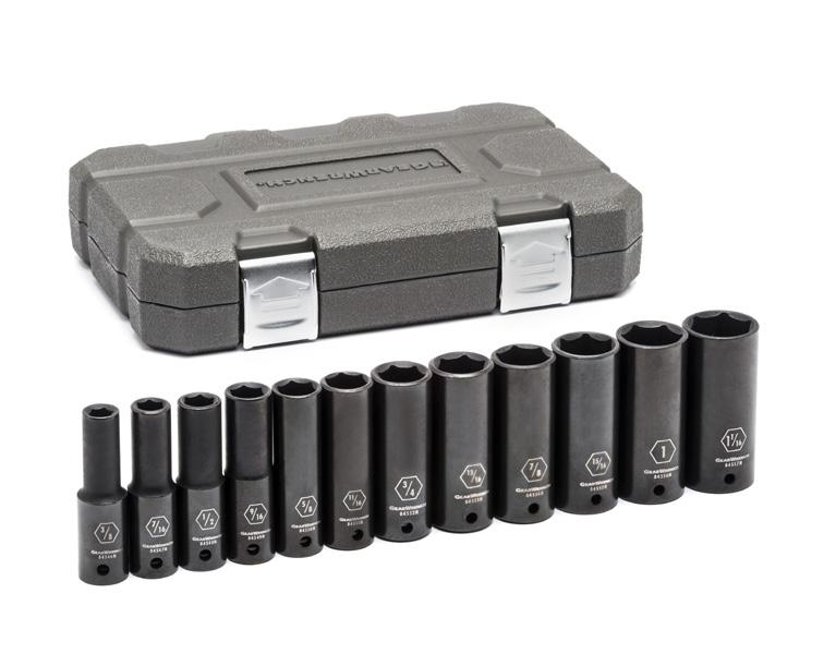 SOCKETS, RATCHETS AND INDUSTRIAL 36 PC. 12 PT. 1/2 DRIVE SOCKET SET 31 PC. 12 PT. 1/2 DRIVE SOCKET SET 23 PC.