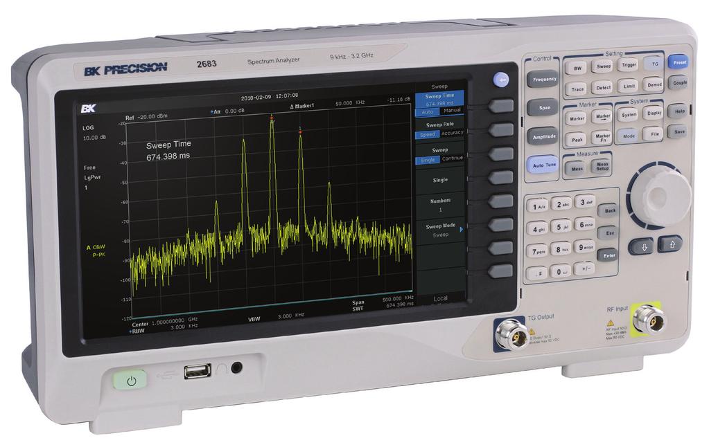 Data Sheet Features & benefits n Frequency range: 9 khz to 2.1 or 3.