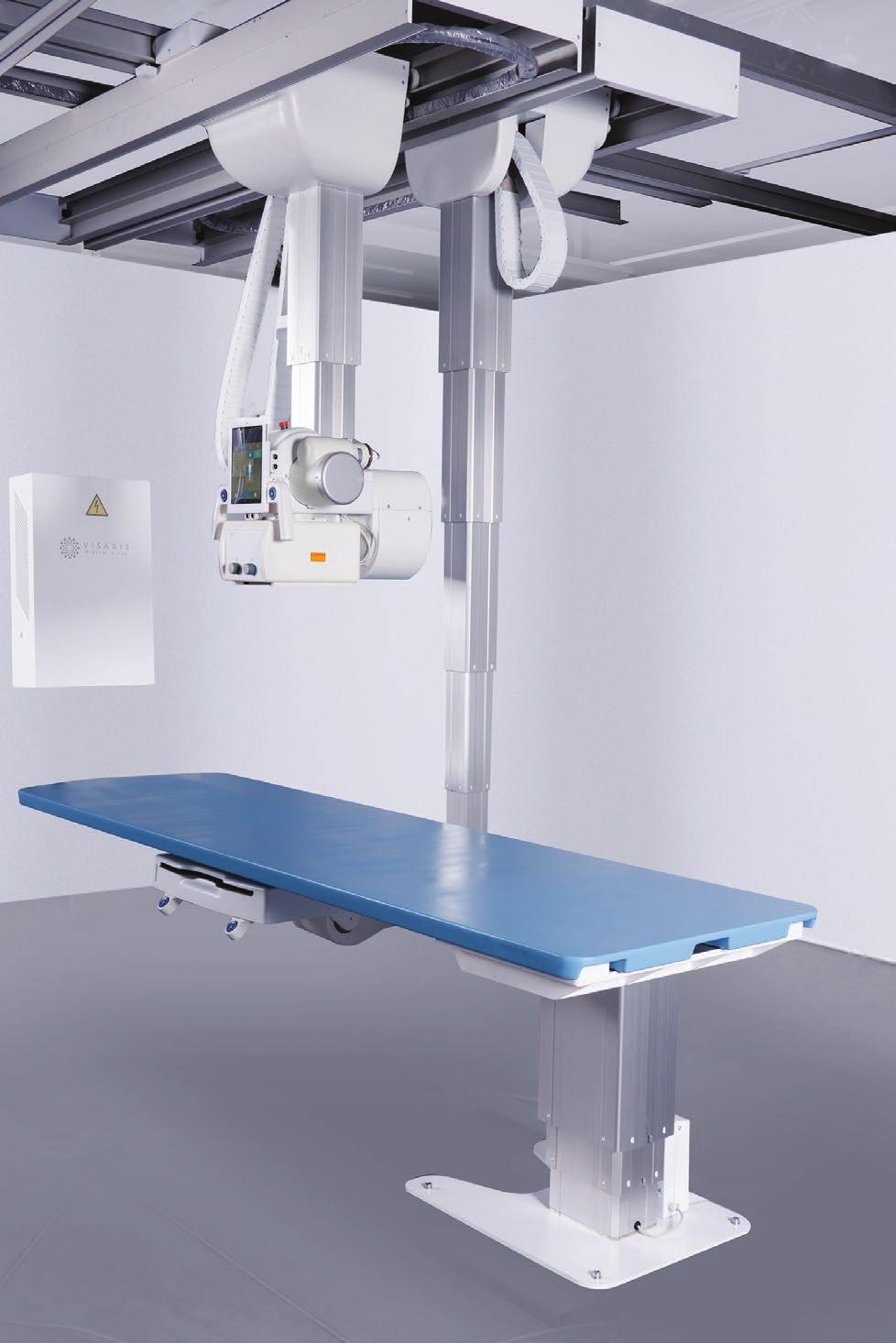 Vision Air is a state-of-the-art, universal, overhead digital radiography system capable of virtually all radiography examinations with a