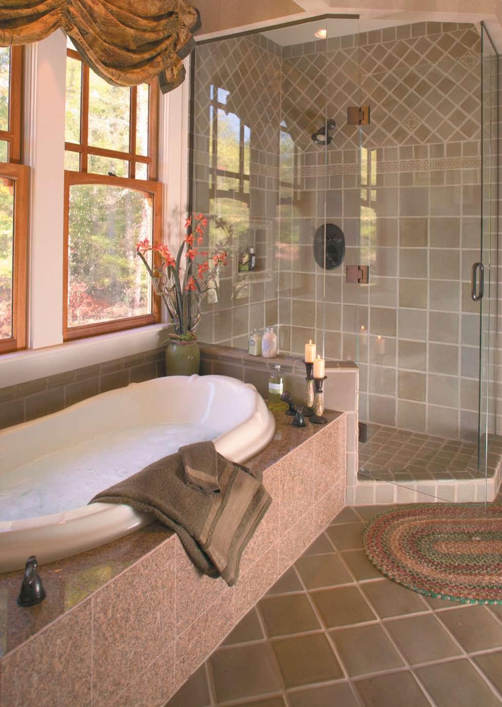 Country Home Country Home tiles echo the seasons with a rich palette of colors and decoratives inspired by warm summer days, a garden path, the fall harvest and a