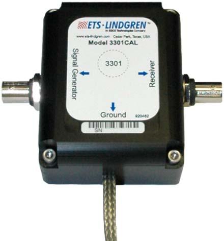 7.0 Calibrating the Model 3301C Before connecting any components, follow the safety information in the ETS-Lindgren Product Information Bulletin included with your shipment.