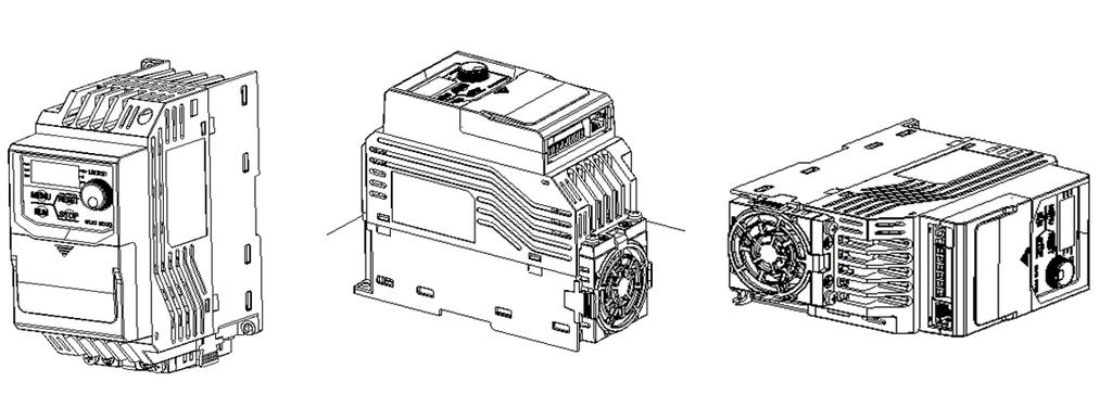 3.2 Installation Direction and Spacing 3.2.1 Installation Direction Install the AC drive upright for better cooling.