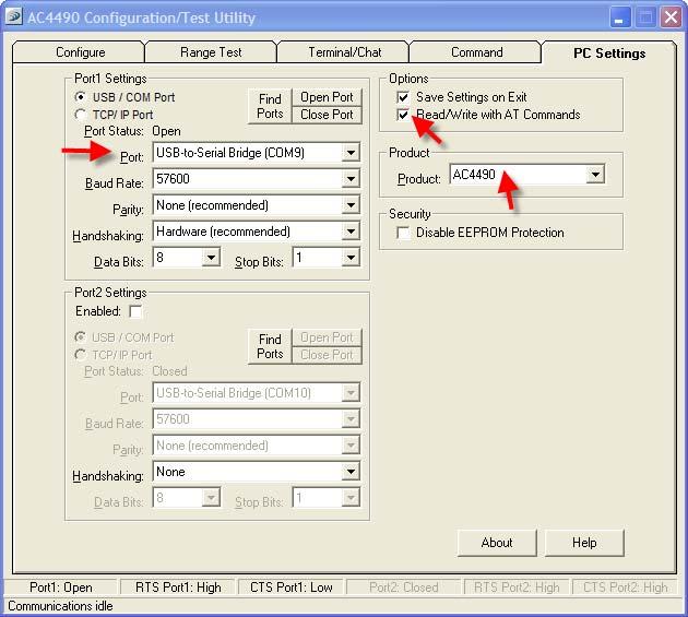 60 APPENDIX IV - SYNC TO CHANNEL Figure 16: PC Settings Page 5.