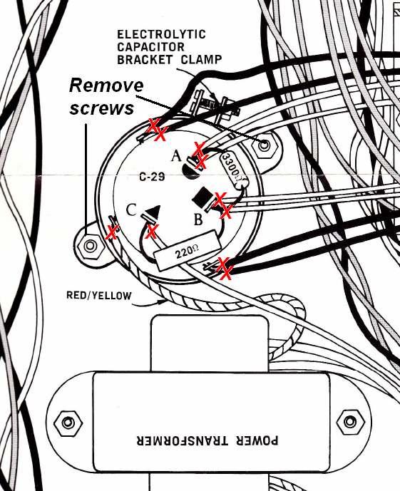 Figure 3-Showing wires to cut