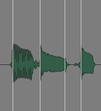 Try zooming in even more horizontally to see more detail: Compare these transients to the bars/beats timeline at the top of the screen, and think about it.