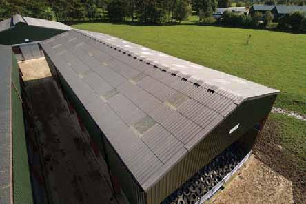 150mm Sealed Sealed 5 * 300mm Double sealed Sealed * The minimum pitch for Cemsix corrugated sheet is 5º. On roof pitches between 5º and 10º the maximum slope length is 15m.
