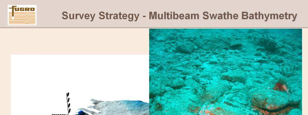 Survey Strategy using Multibeam Echo Sounder (MBES) Bathymetry Multibeam