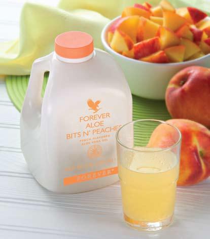 Added to the benefits of Aloe Vera Gel is a touch of natural peach flavour and peach concentrate which provide a source of Vitamin A and carotenoids.