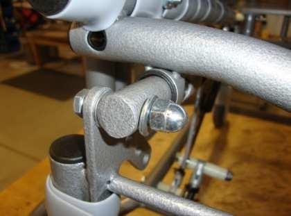 Parts Required: 2 x Seat Frame Plugs 1.5 or 3 1 x Elevation Rod 18.5 or 20 2 x Attachment Rods 18.