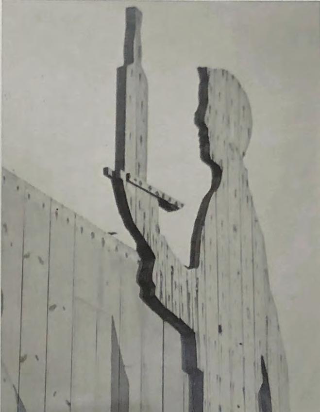 André Kertész (1894-1985) Untitled (Billboard, Paris), c.