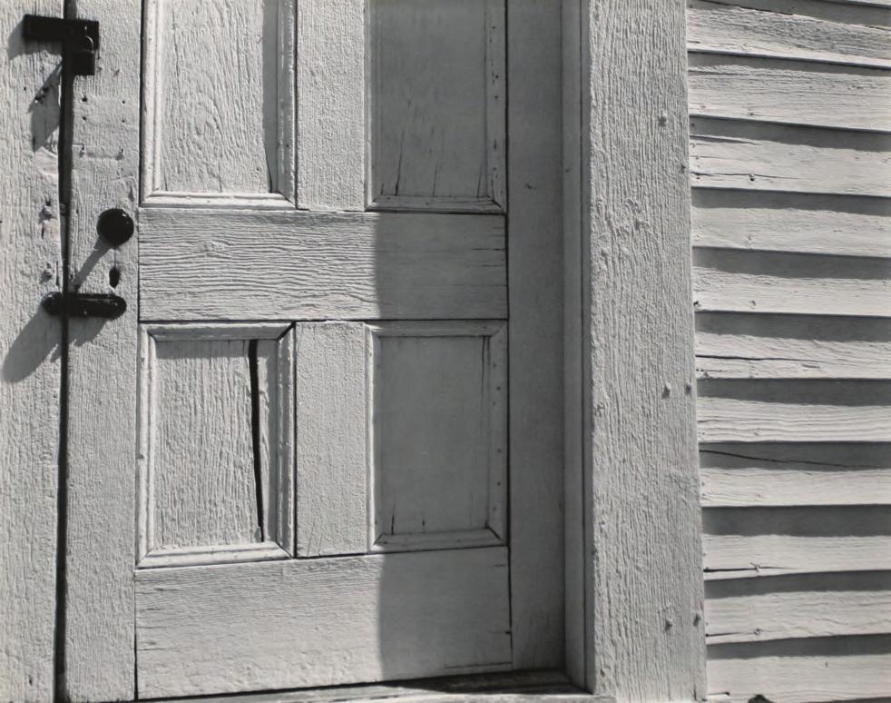Edward Weston (1886-1958) Church Door, Hornitos, 1940 Gelatin silver print