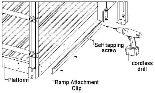3.7 Ramp to Platform Attachment Fig.3.21 3.