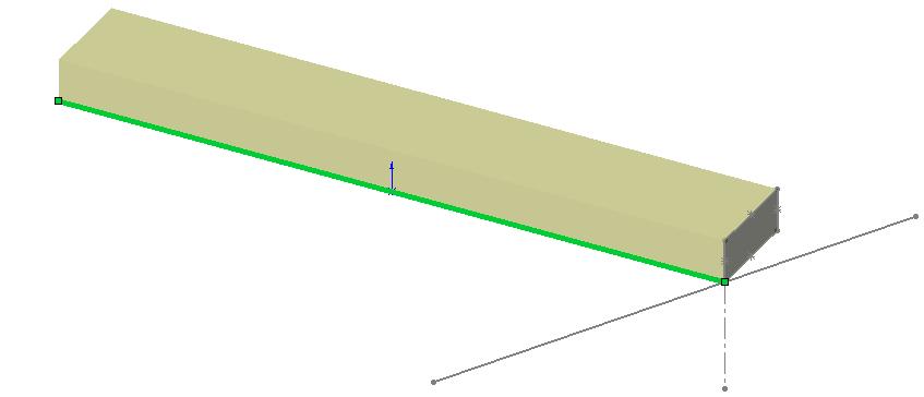 Step 21. Check 3D sketch in Right View. Click Right on the Standard Views toolbar (Ctrl-4).