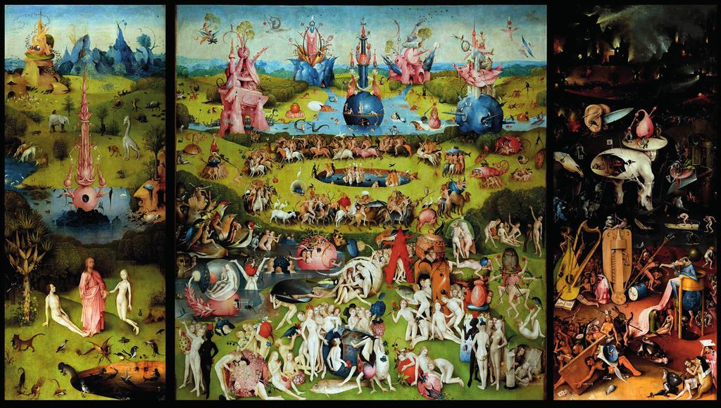 8 Painting or Design Image B Garden of Earthly Delights by Hieronymus Bosch, 1503 1504 22 Using Image B as a starting point produce one of the following:
