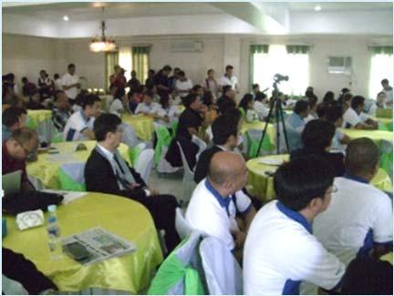 4. Feasibility Study Activities -8Demonstration- 14 On February 10, MDRU Joint Project Demonstration was held. It was attended by 120 people, including Mr. Mario G.