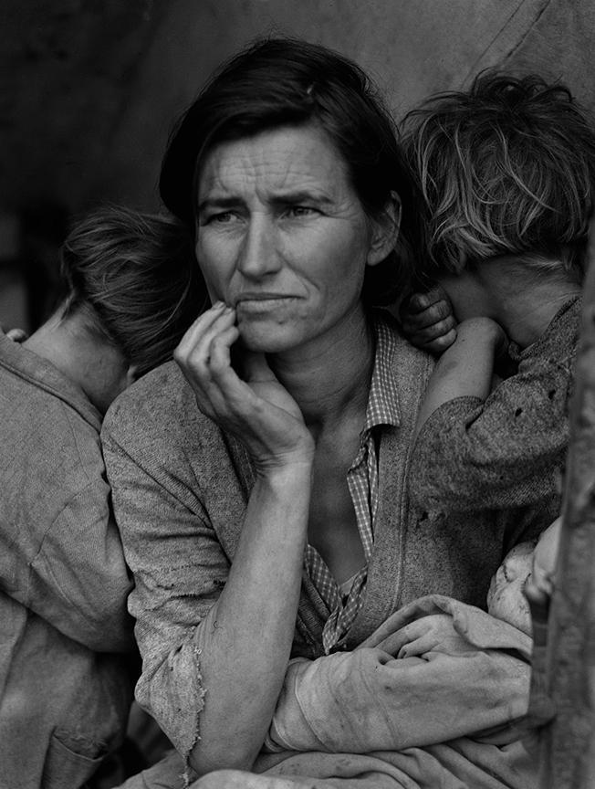 Dorothea Lange (1895-1965) An American documentary photographer best known for her Depression-era work for the Farm Security Administration.