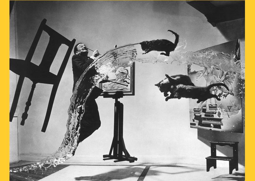 Philippe Halsman (1906-1979) An American photographer, originally from Russia, lived in Paris.