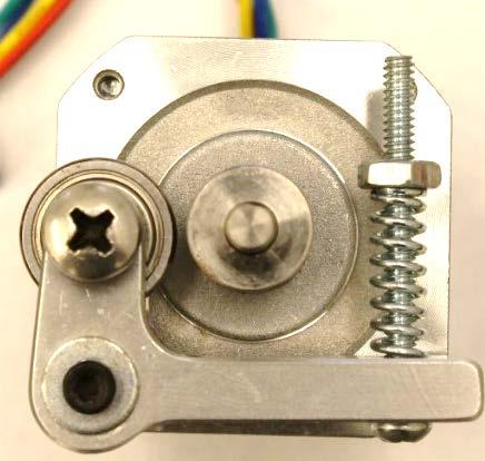 d. Make sure to arrange the drive gear of the motor to the center of the 625 bearing. Figure 46.