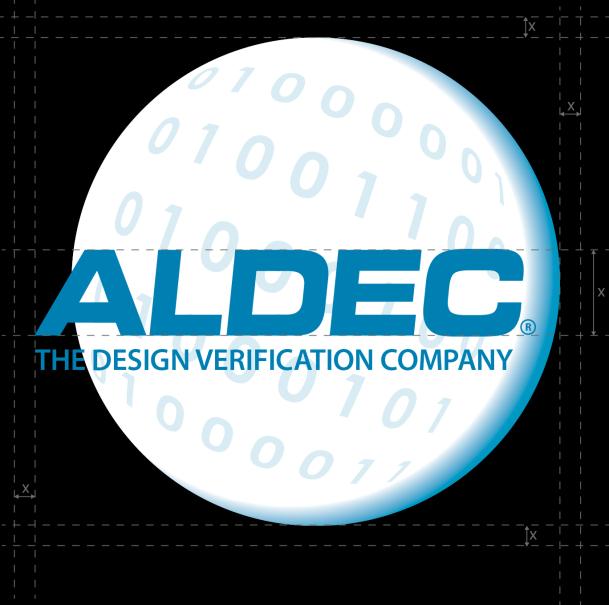 4 Aldec Logo Guidelines must always be surrounded by adequate free space.